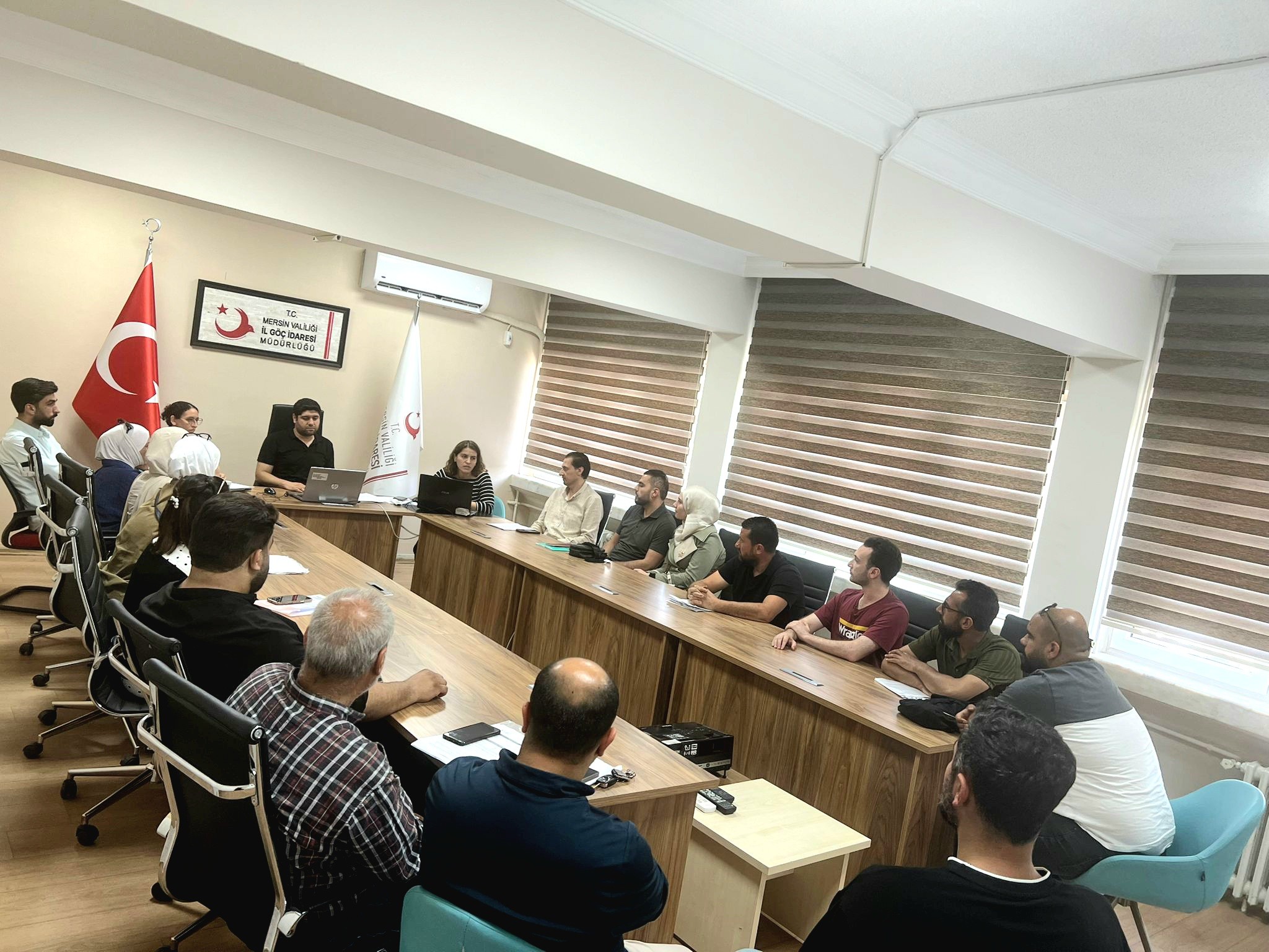الاجتماع الثامن بدائرة هجرة مرسين