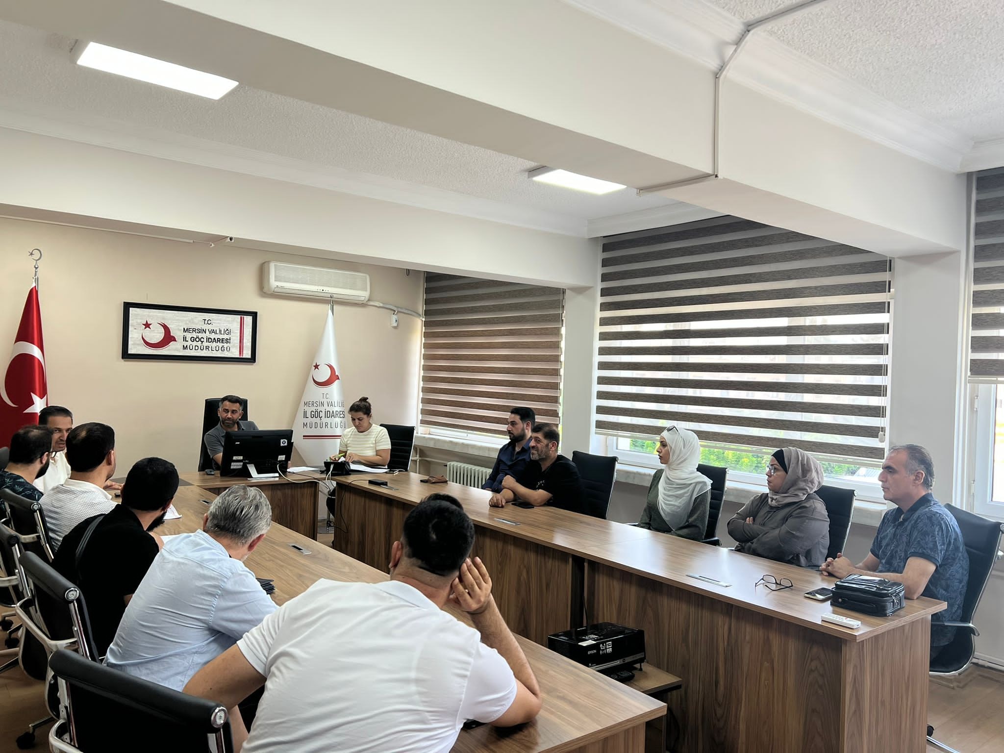 الاجتماع الثاني بدائرة هجرة مرسين