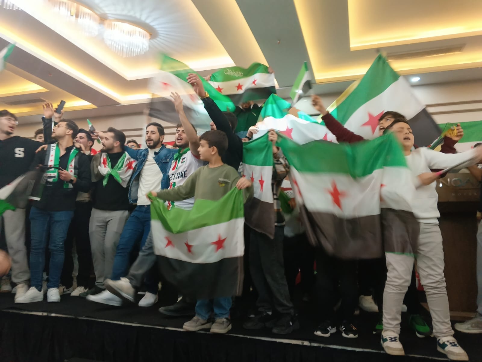 احتفال السوريين في مرسين بذكرى النصر والتحرير