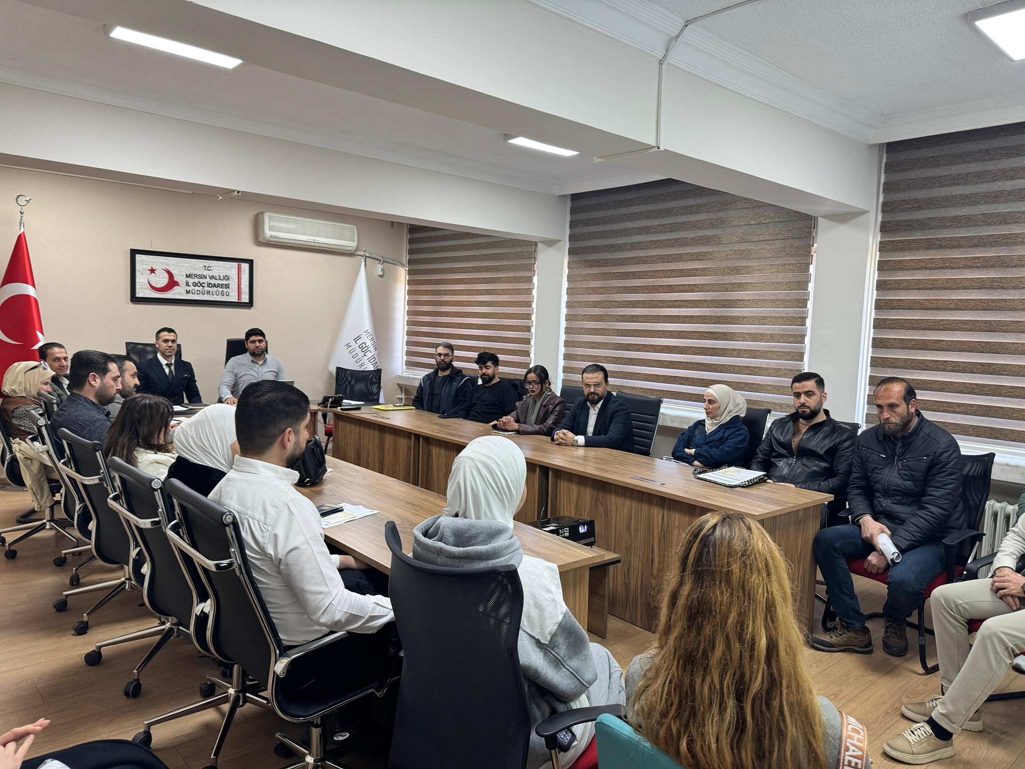 الاجتماع الرابع بدائرة هجرة مرسين